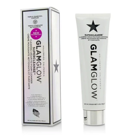 GLAMGLOW Other - GLAMGLOW Supercleanse Clearing Cream-to-Foam Cleanser - 5 oz NIB